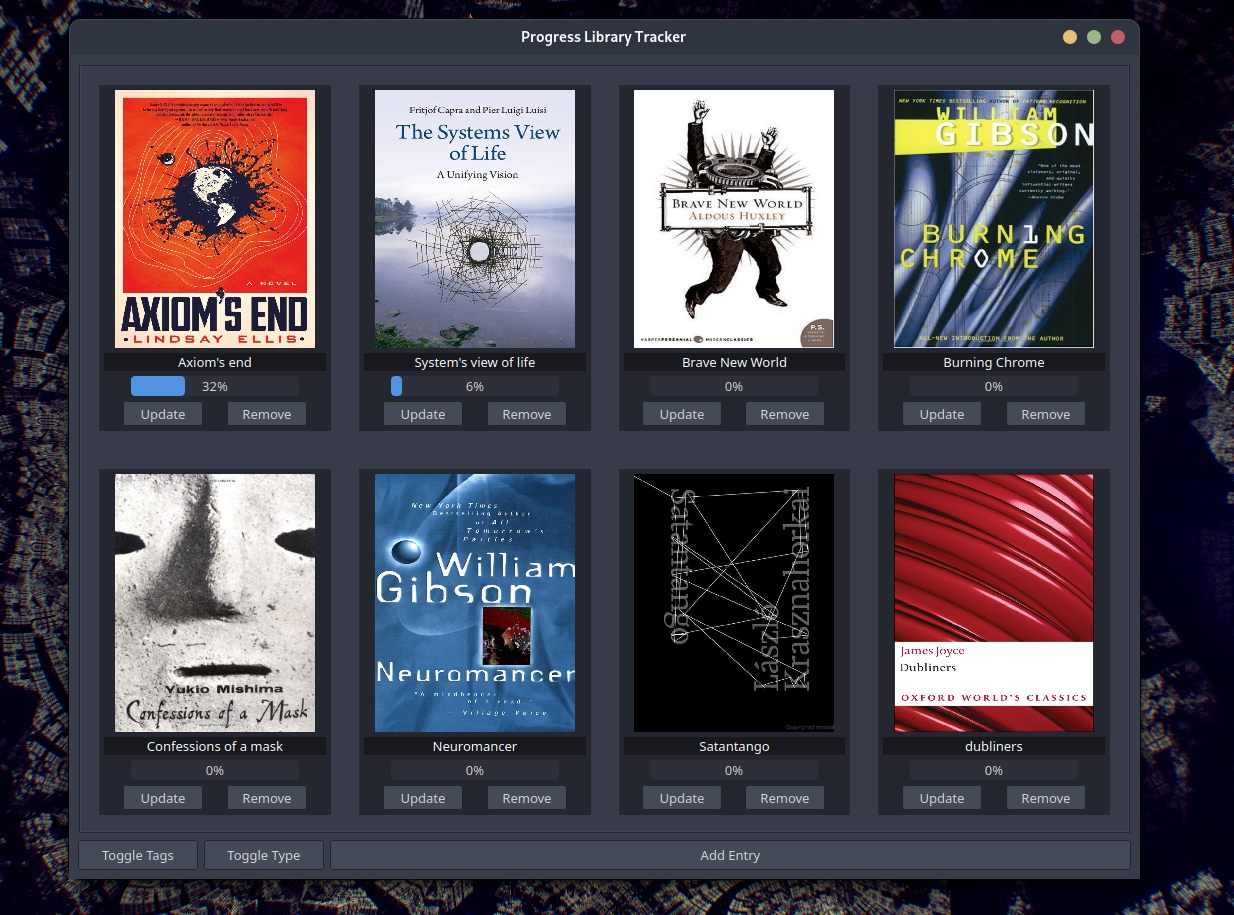 Library Program QT